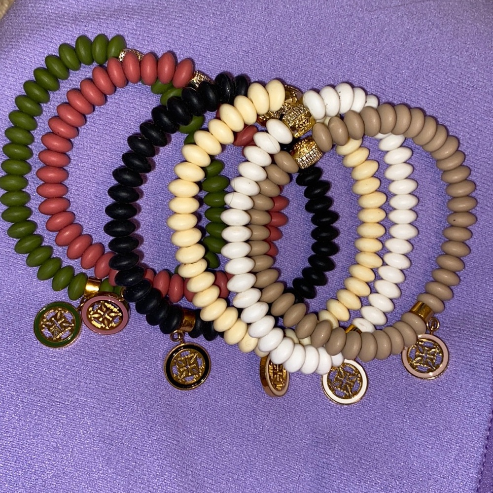 Six Rustic Cuff Bracelets. Never Worn. - image 1